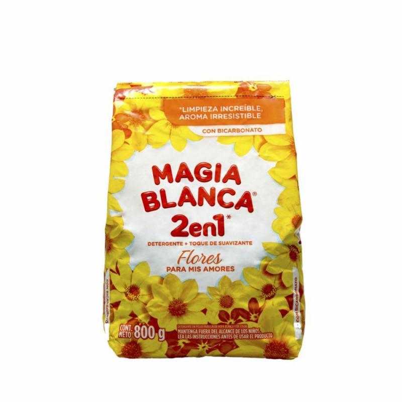 Detergente Magia Blanca X 800 Gramos Licomexsa Perú 0919